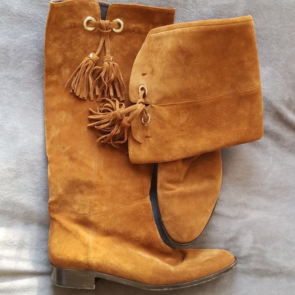 M. Gemi The Partia suede tassel boot 37.5